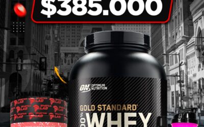 Whey Gold standard + creatina + elecarnitina + termo 5Lb